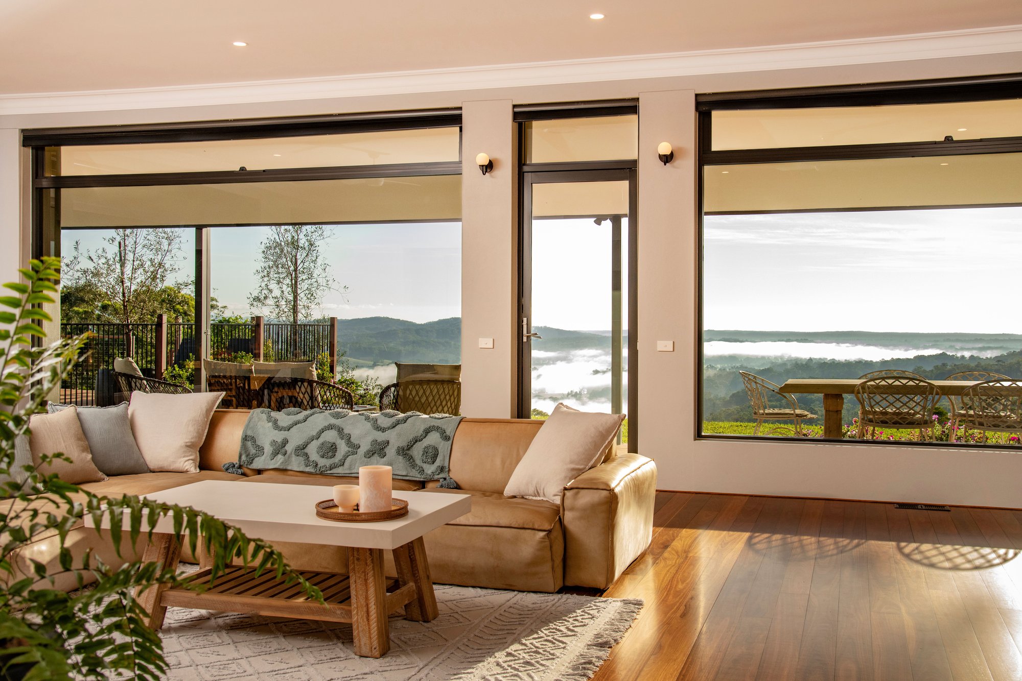 Living room and second bedroom